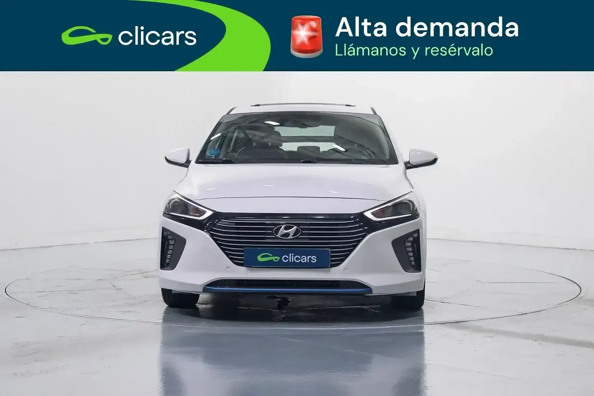 Usado Hyundai Ioniq 105 CV (77 kW) 2016 Blanco Utilitario