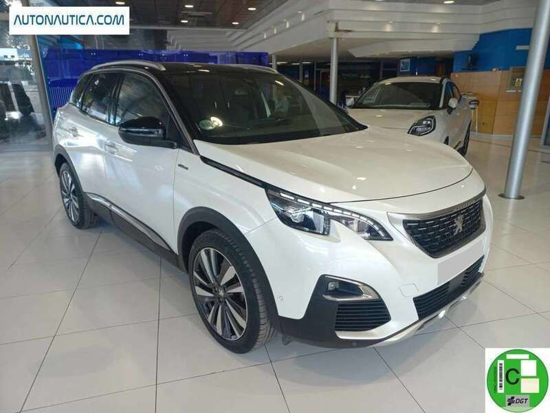 Usado Peugeot 3008 GT-line 131 CV (96 kW) 2019 Blanco Monovolumen