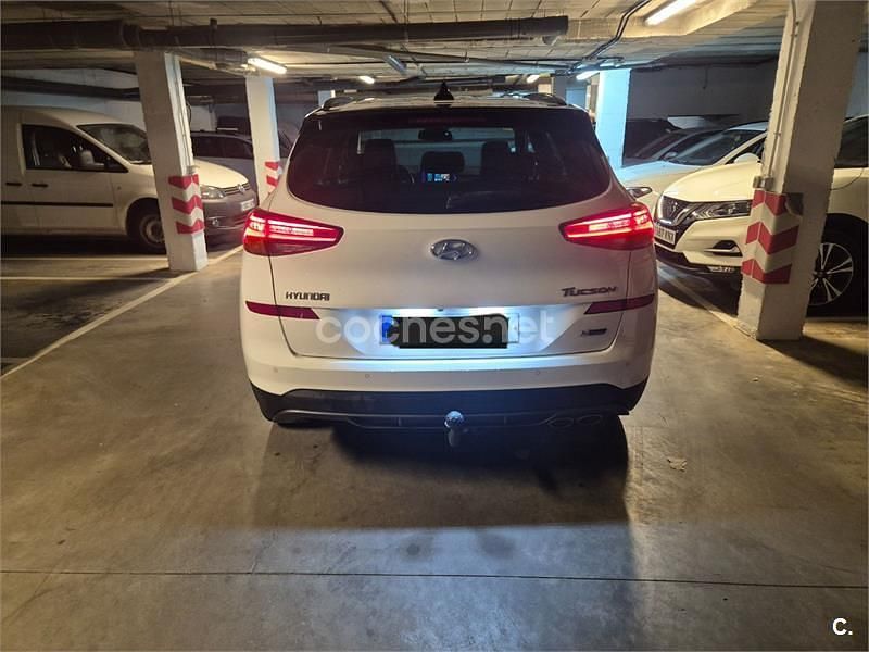 Usado Hyundai Tucson N Line 177 CV (130 kW) 2020 Blanco SUV
