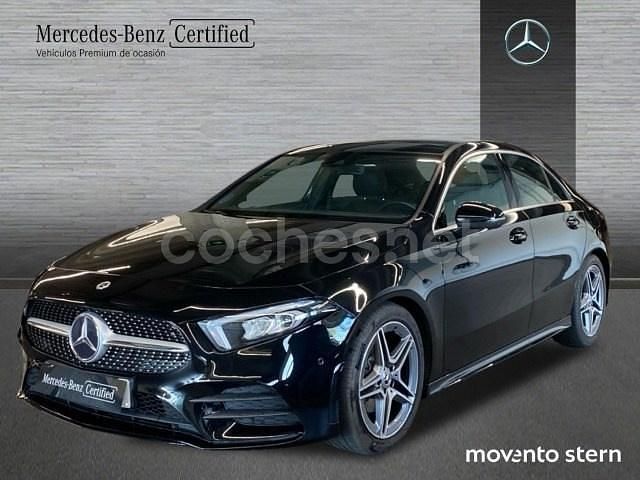 Negro Usado 2022 Mercedes A200 Berlina | 25.700 € (Buen precio) - Imagen 1/3