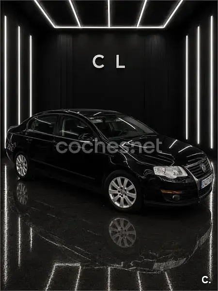 Usado VW Passat 140 CV (102 kW) 2010 Negro Berlina