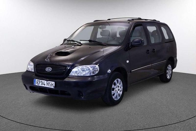 Negro Usado 2006 Kia Carnival Monovolumen | 8230 € - Imagen 1/4