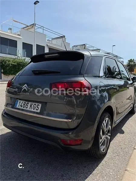 Usado Citroën C4 Picasso Exclusive 165 CV (121 kW) 2016 Gris / plata Monovolumen
