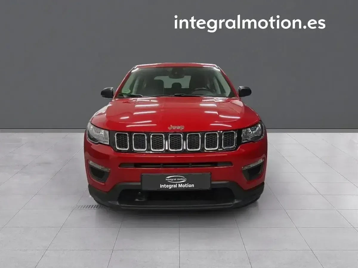 Brugt Jeep Compass Sport 140 HK (102 kW) 2019 Rød SUV