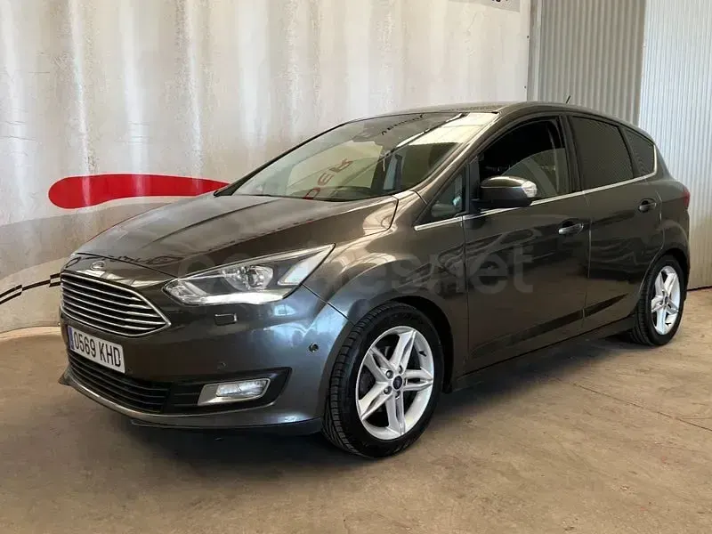 Usado Ford C-MAX Titanium 125 CV (91 kW) 2018 Gris / plata Monovolumen