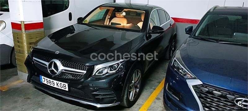 Usado Mercedes GLC220 170 CV (125 kW) 2017 Negro Coupe
