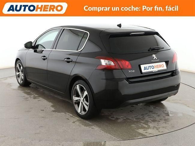 Usado Peugeot 308 Allure 125 CV (91 kW) 2014 Negro Berlina