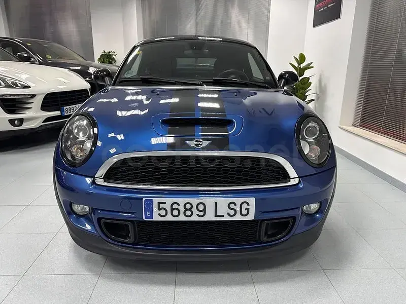 Usado Mini Cooper S Coupé 184 CV (135 kW) 2012 Azul Coupe