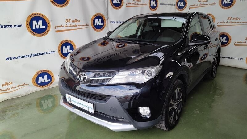 Negro Usado 2015 Toyota RAV4 Business Edition SUV | 15.900 € (Caro) - Imagen 1/4