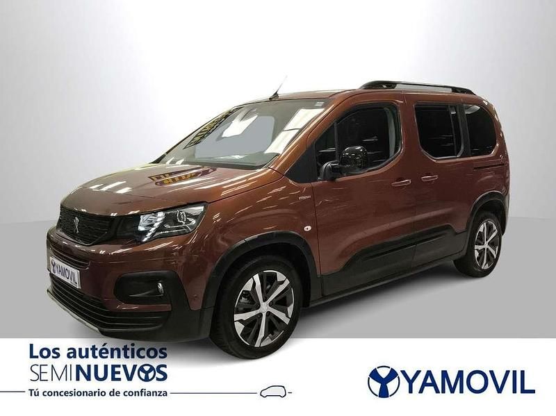 Marrón Usado 2019 Peugeot Rifter GT-line Monovolumen | 21.750 € (Un poco caro) - Imagen 1/4