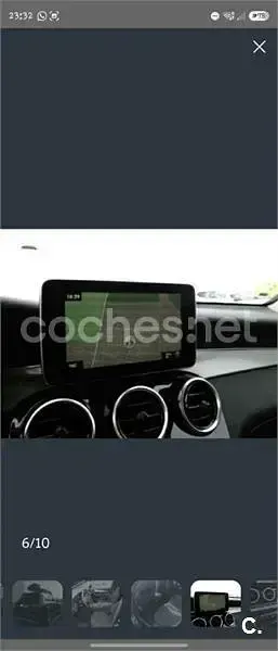 Usado Mercedes GLC220 170 CV (125 kW) 2018 Negro SUV
