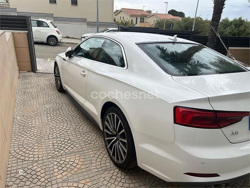 Käytetty Audi A5 S-Line 190 HP (139 kW) 2017 Valkoinen Coupe - kaksiovinen