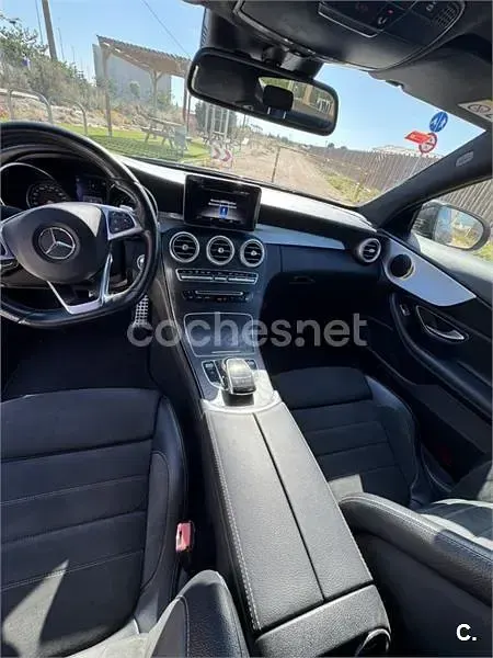 Usado Mercedes C250 204 CV (150 kW) 2017 Azul Coupe