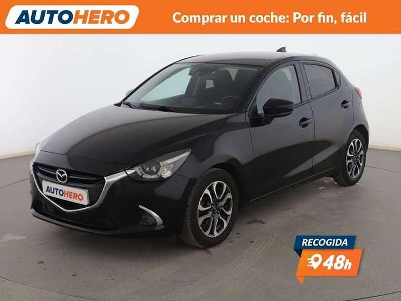 Usado Mazda 2 90 CV (66 kW) 2019 Negro Berlina