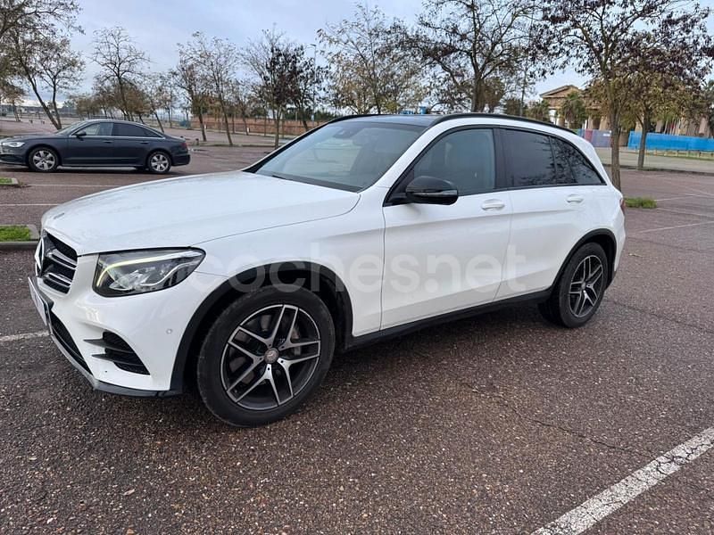 Blanco Usado 2016 Mercedes GLC220 AMG line SUV | 29.990 € (Un poco caro) - Imagen 1/4