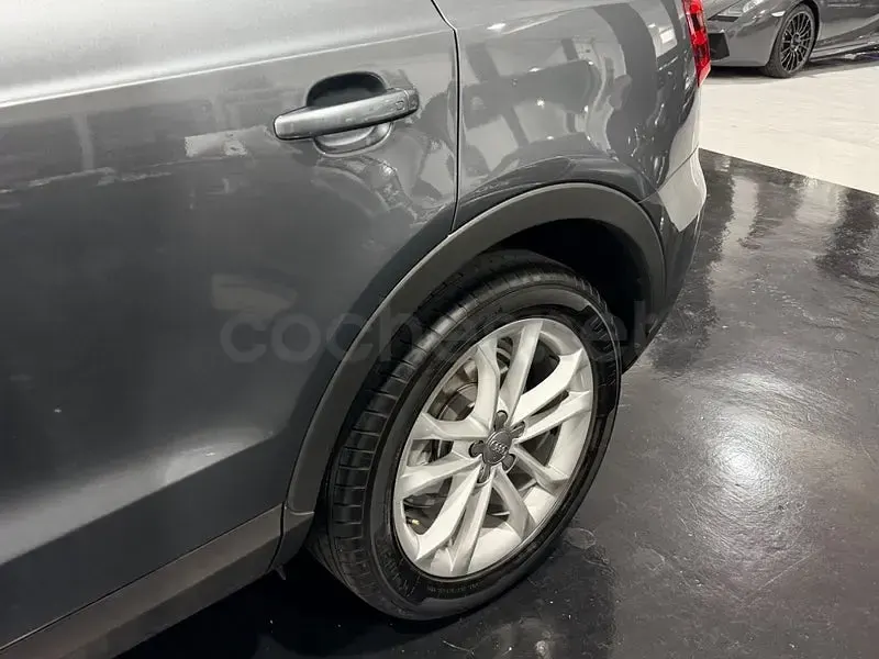 Usado Audi Q3 Ambition 211 CV (155 kW) 2014 Gris / plata SUV