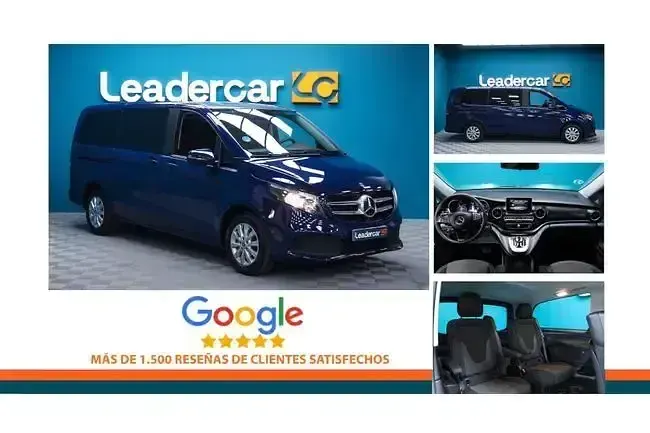 Usado Mercedes V220 163 CV (119 kW) 2021 Azul Monovolumen
