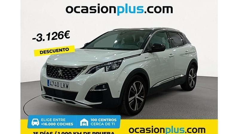 Blanco Usado 2020 Peugeot 3008 Style Monovolumen | 15.991 € (Buen precio) - Imagen 1/4