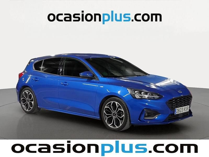 Usado Ford Focus ST-Line 125 CV (91 kW) 2018 Azul Utilitario