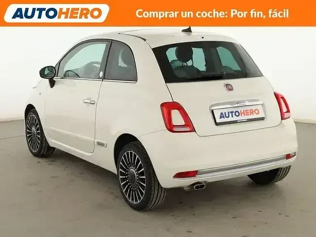Usado Fiat 500 Mirror 70 CV (51 kW) 2018 Blanco Utilitario