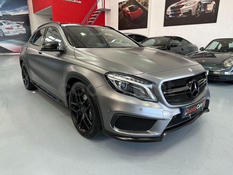 Usado Mercedes GLA45 AMG AMG 381 CV (280 kW) 2017 Gris / plata SUV