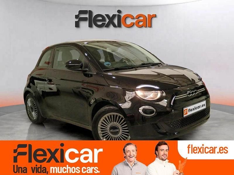 Negro Usado 2022 Fiat 500e Icon Berlina | 13.990 € (Precio justo) - Imagen 1/4