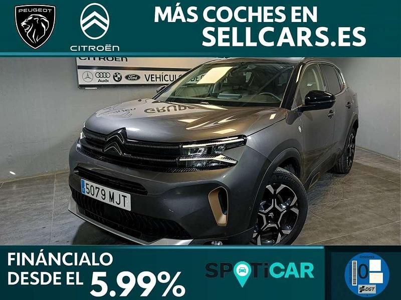 Usado Citroën C5 Aircross 180 CV (132 kW) 2023 Gris SUV