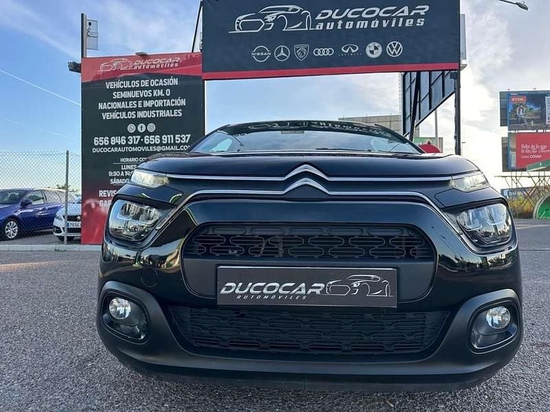 Negro Usado 2022 Citroën C3 Feel Utilitario | 9750 € (Buen precio) - Imagen 1/4