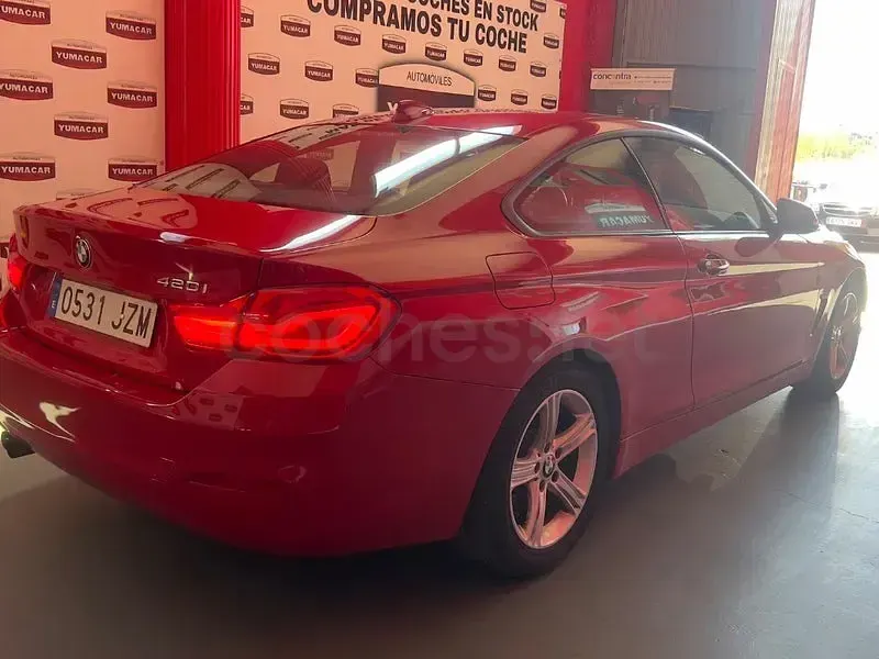 Usado BMW 420 Coupé 184 CV (135 kW) 2017 Rojo Coupe