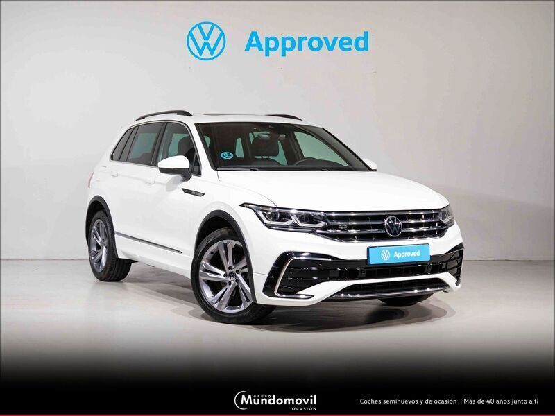 Blanco Usado 2021 VW Tiguan R-line SUV | 33.450 € (Caro) - Imagen 1/4