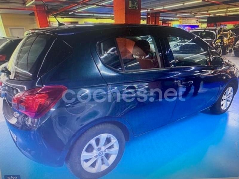 Usado Opel Corsa Selective 90 CV (66 kW) 2016 Azul Berlina