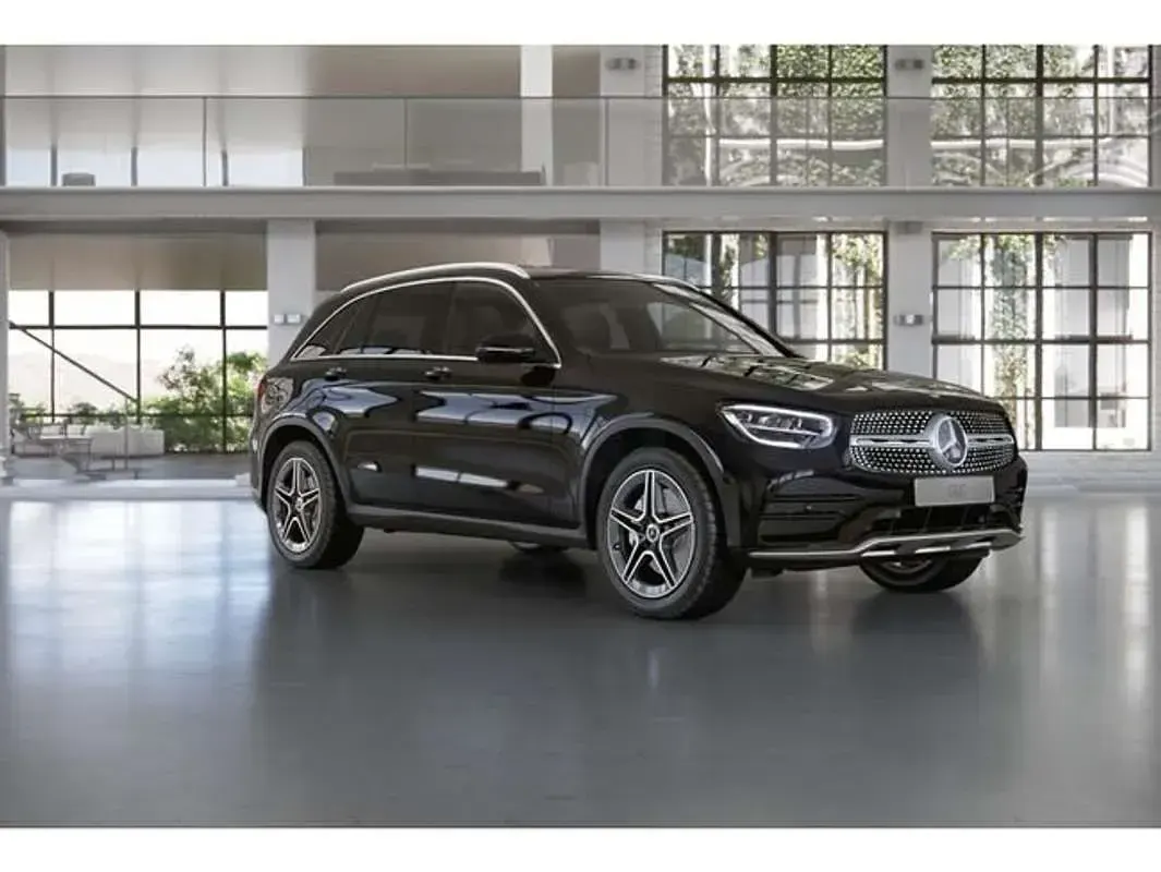 Usado Mercedes GLC220 170 CV (125 kW) 2022 Negro SUV