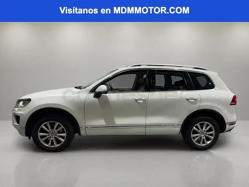 Usado VW Touareg 204 CV (150 kW) 2016 Blanco SUV