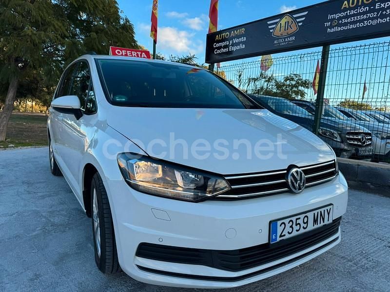 Blanco Usado 2018 VW Touran Sportline Monovolumen | 15.999 € (Buen precio) - Imagen 1/4