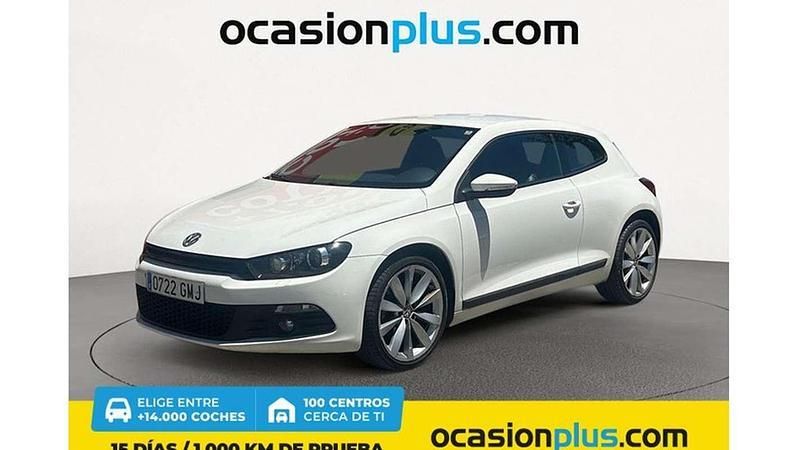 Blanco Usado 2009 VW Scirocco Coupe | 11.500 € (Precio justo) - Imagen 1/4