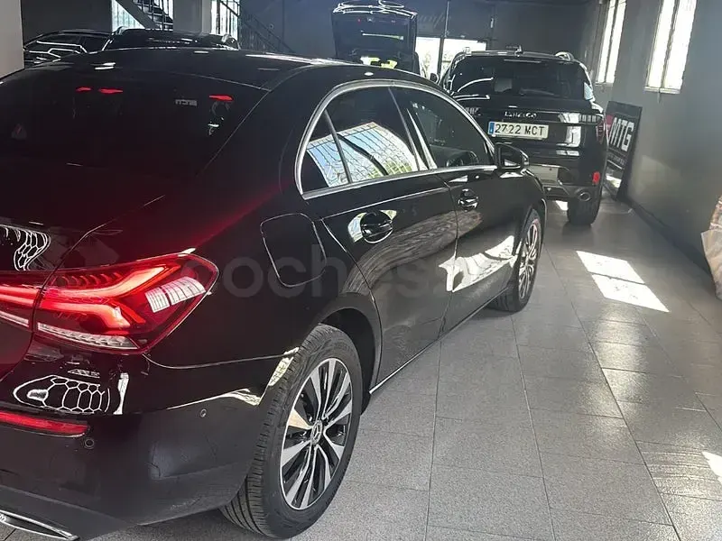 Usado Mercedes A250 218 CV (160 kW) 2022 Negro Berlina