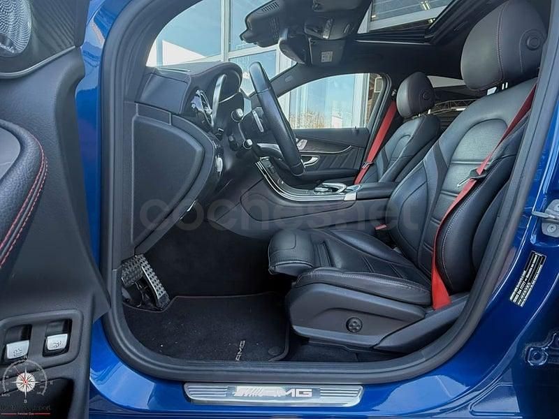Usado Mercedes GLC43 AMG 367 CV (269 kW) 2017 Azul Coupe