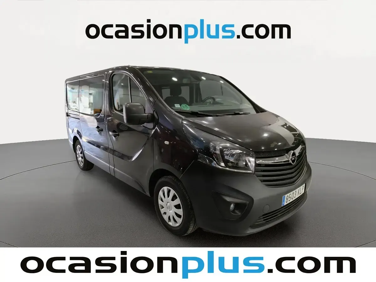 Usado Opel Vivaro S 125 CV (91 kW) 2018 Negro Monovolumen