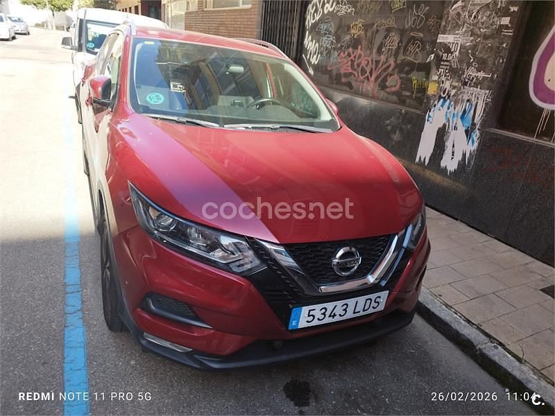 Usado Nissan Qashqai N-Connecta 160 CV (117 kW) 2020 Rojo SUV