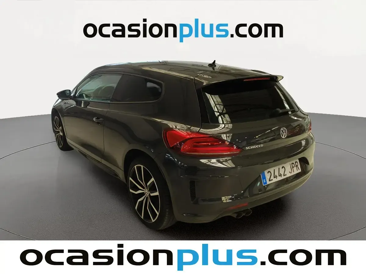 Usado VW Scirocco R-line 125 CV (91 kW) 2016 Gris Coupe