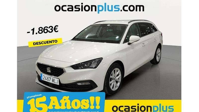 Blanco Usado 2023 Seat Leon ST Style Familiar | 18.637 € (Precio justo) - Imagen 1/4