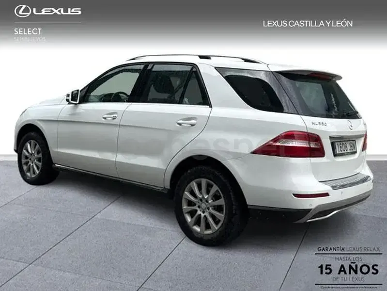 Usado Mercedes ML350 258 CV (189 kW) 2014 Blanco SUV