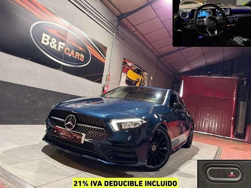Azul Usado 2022 Mercedes A200 Utilitario | 24.300 € (Super precio) - Imagen 1/4