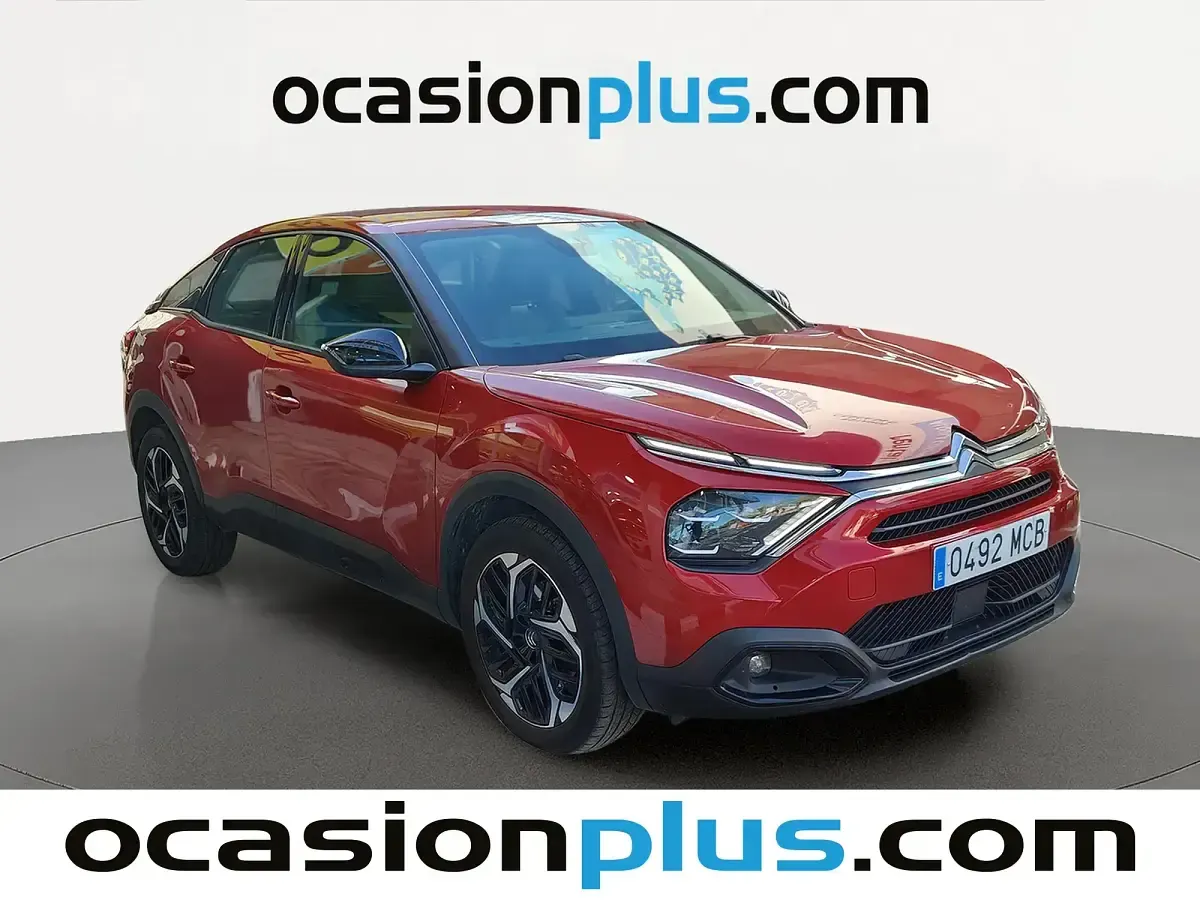 Usado Citroën C4 Feel 131 CV (96 kW) 2022 Rojo SUV