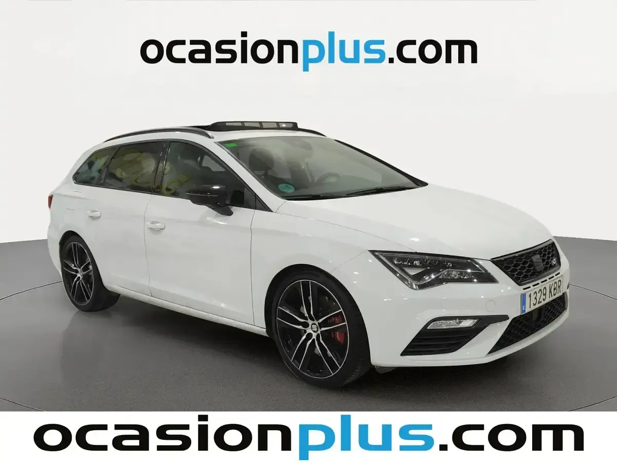 Usado Seat Leon CUPRA 300 CV (220 kW) 2017 Blanco Familiar