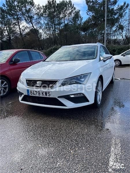 Brugt Seat Leon ST FR 150 HK (110 kW) 2019 Hvid Stationcar