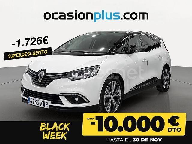 Blanco Usado 2019 Renault Grand Scénic IV Zen Monovolumen | 18.990 € (Precio justo) - Imagen 1/4