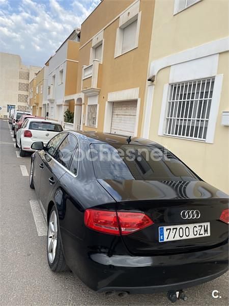 Usado Audi A4 143 CV (105 kW) 2008 Negro Familiar