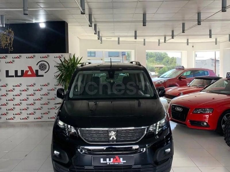 Usado Peugeot Rifter Active 130 CV (95 kW) 2020 Negro Monovolumen