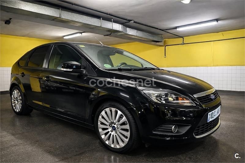 Negro Usado 2008 Ford Focus Titanium Berlina | 5500 € (Precio justo) - Imagen 1/4